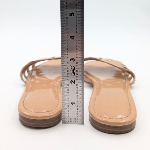 Circus by Sam Edelman Cat Strappy Slide Sandals Women's Tan Size US6.5 EU37 - Picture 4 of 8